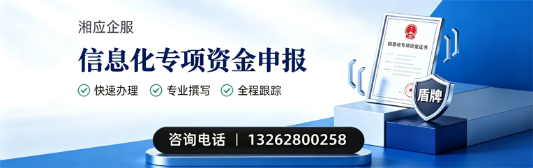 南通信息化专项资金申报服务