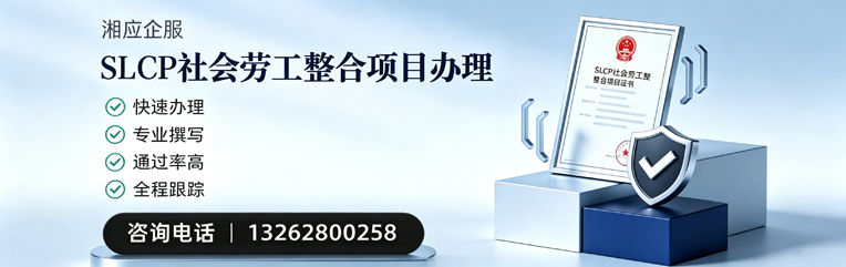 南通SLCP社会劳工整合项目申报服务