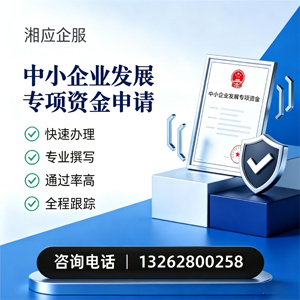 南通中小企业发展专项资金申报服务